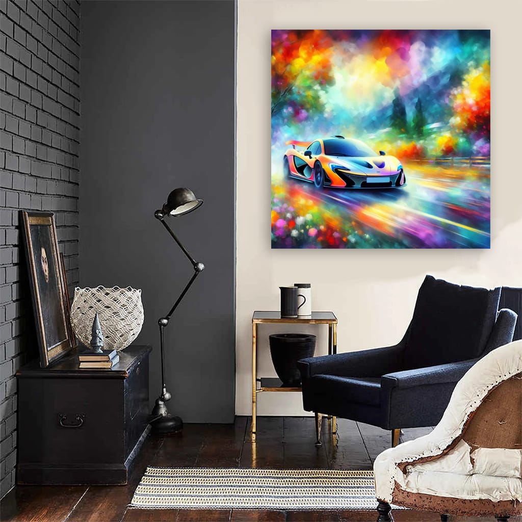 Mclaren P1 Impressioni Wall Art