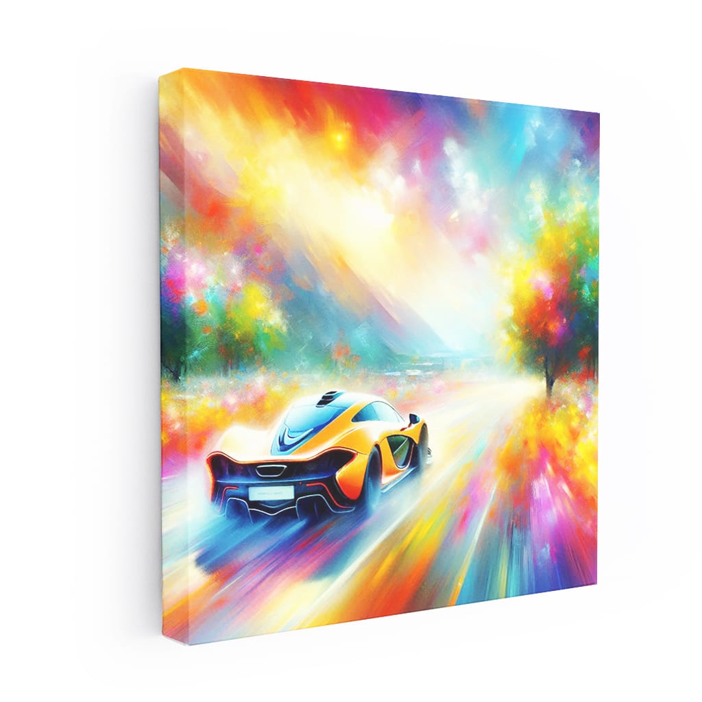 Mclaren P1 Impressionism Wall Art