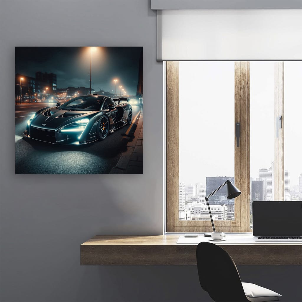 Mclaren Senna Nig Wall Art