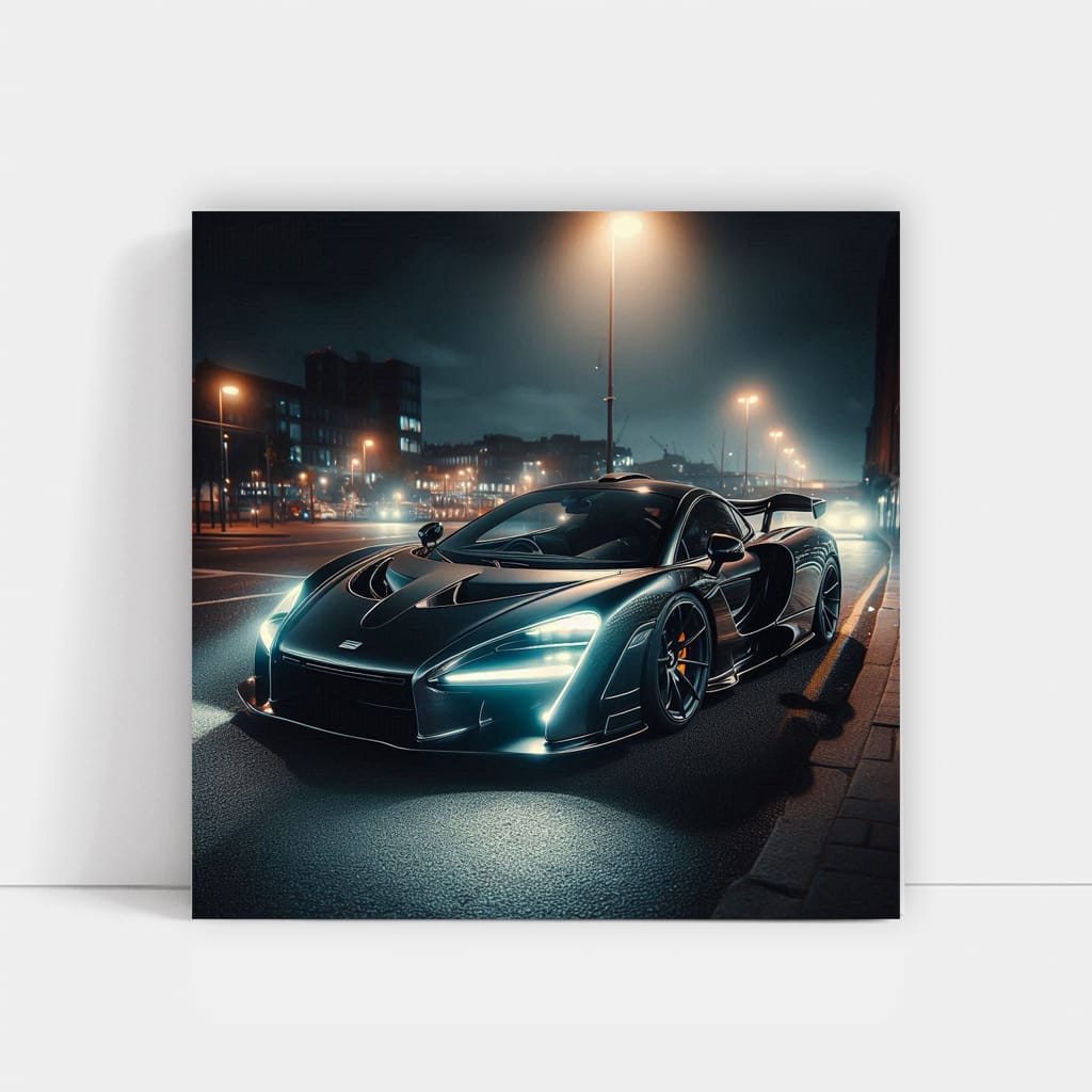 McLaren Senna at Night - Speed and Elegance in Motion