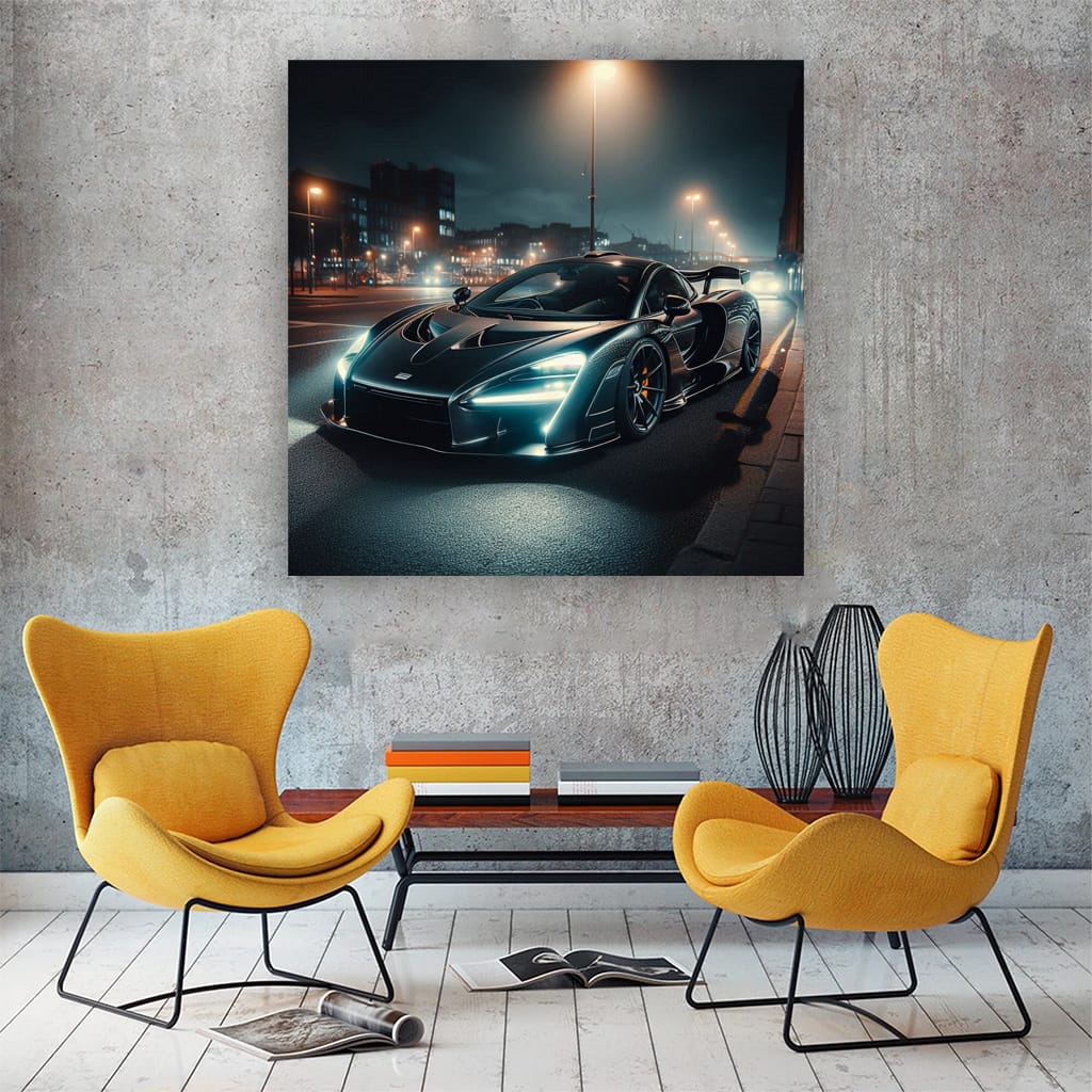 Mclaren Senna Nig Wall Art