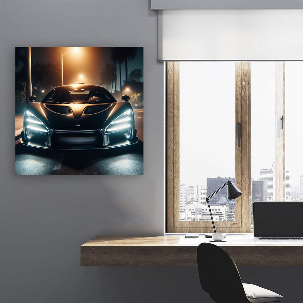 Mclaren Senna Night Wall Art