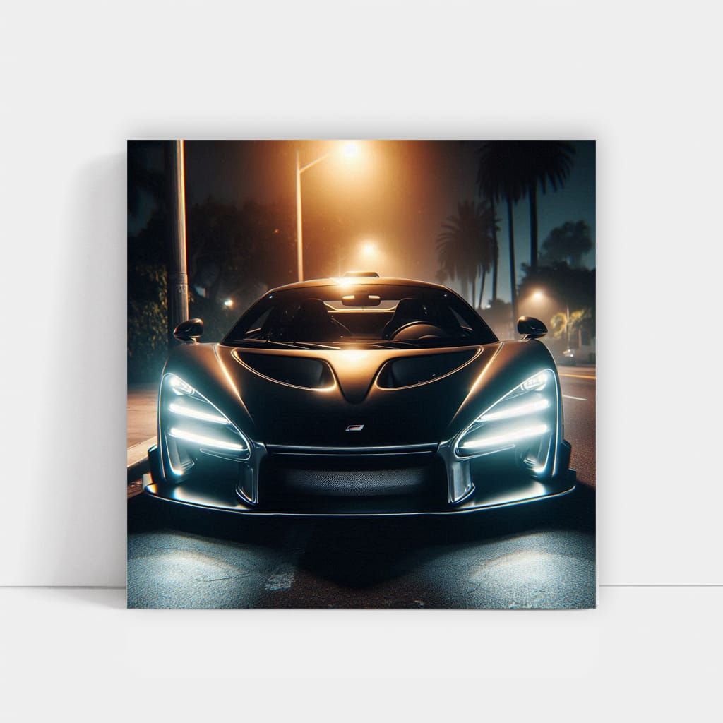 Mclaren Senna Night Wall Art