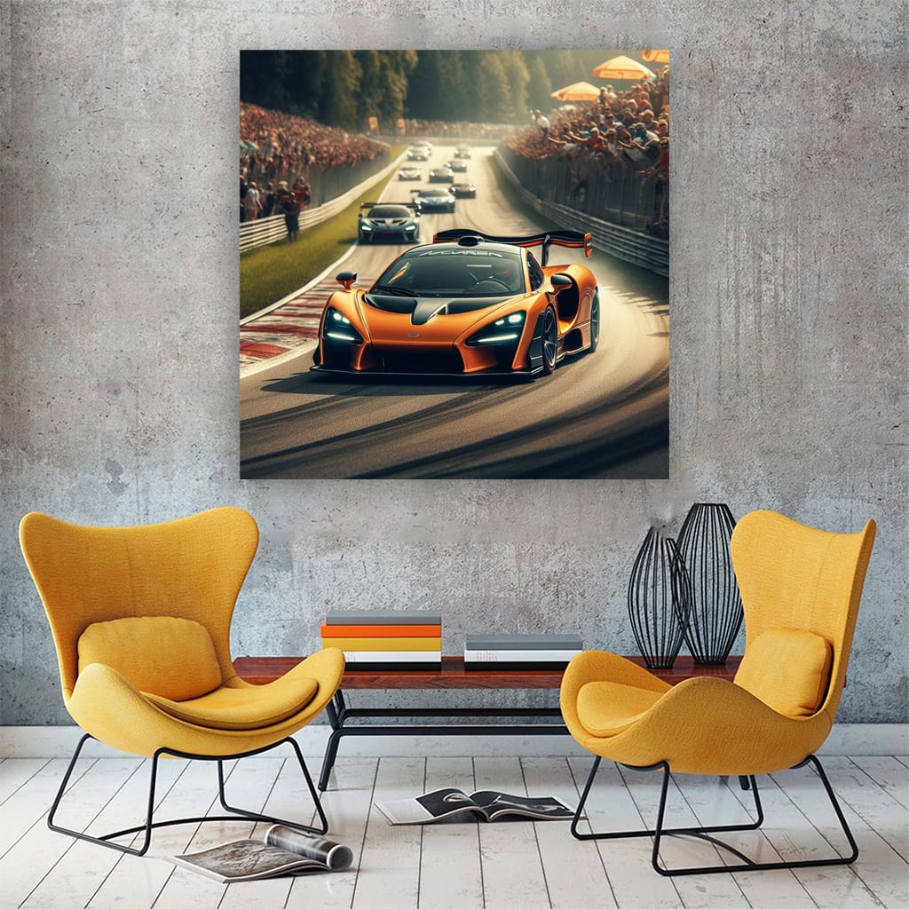 Mclaren Senna Race Ri Wall Art