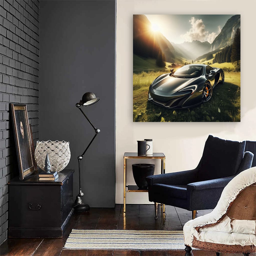 McLaren Valley in Action - Blend of Speed and Style