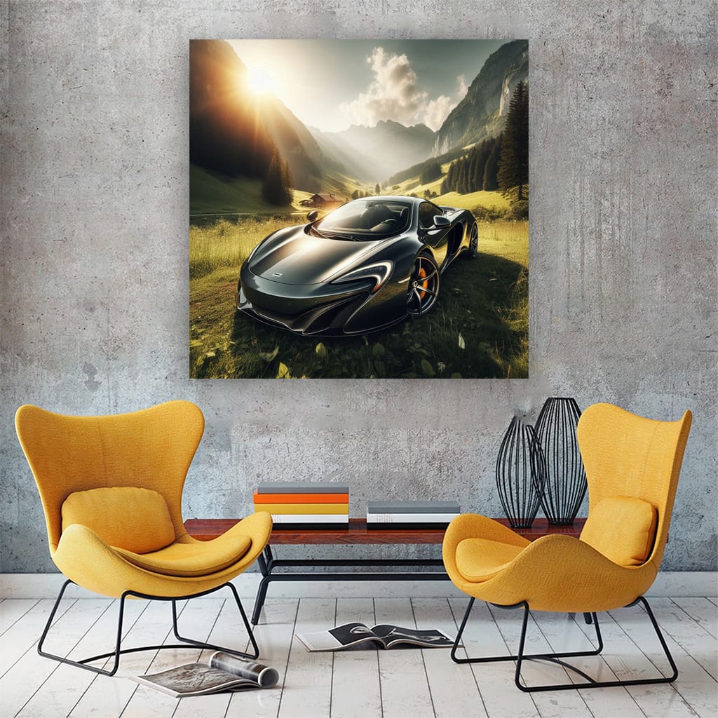 McLaren Valley in Action - Blend of Speed and Style