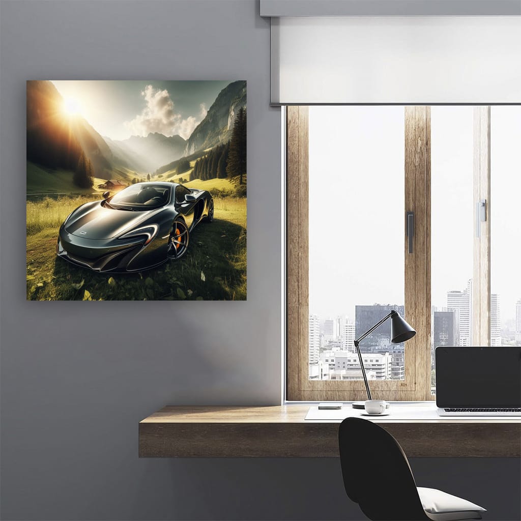 McLaren Valley in Action - Blend of Speed and Style