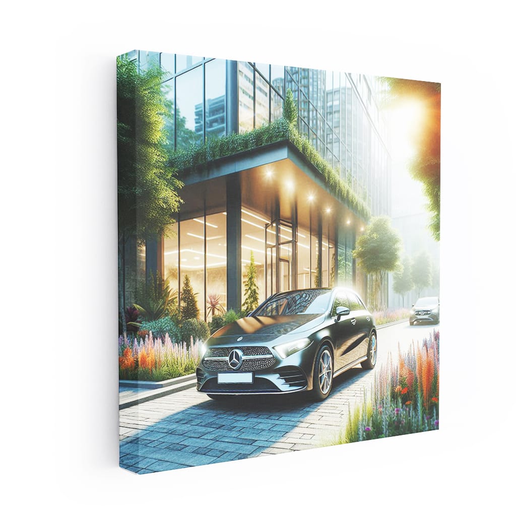 Mercedesbenz Aclass New Buildi Wall Art