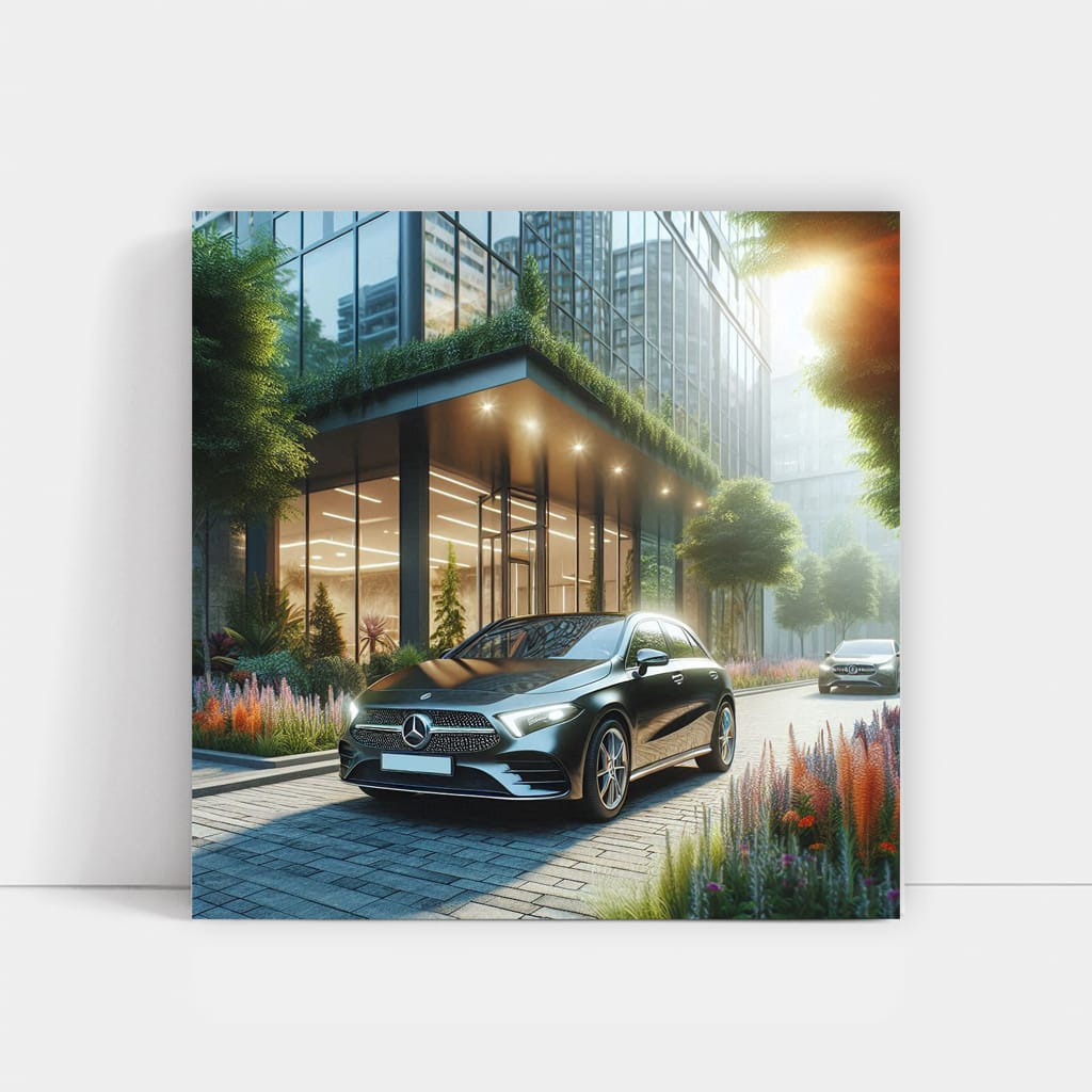 Mercedesbenz Aclass New Buildi Wall Art