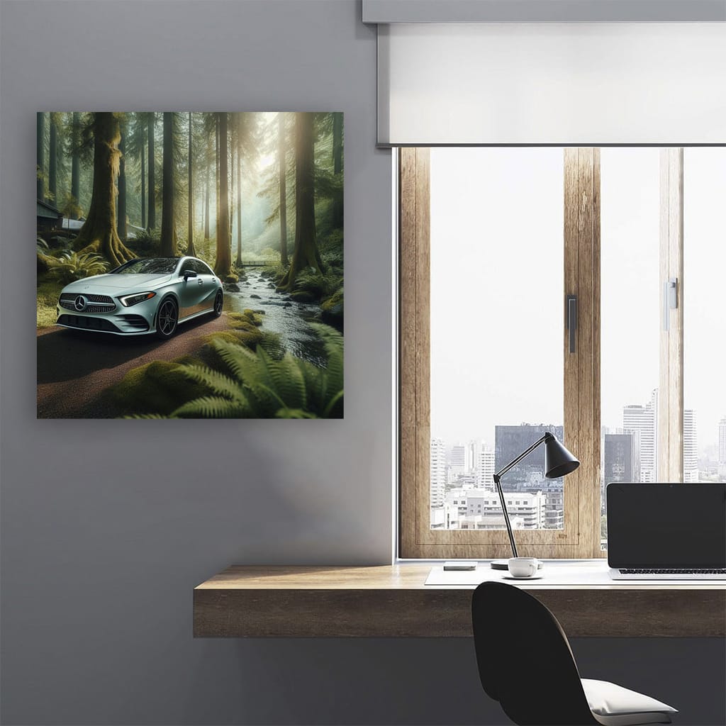 Mercedesbenz Aclass New Fore Wall Art