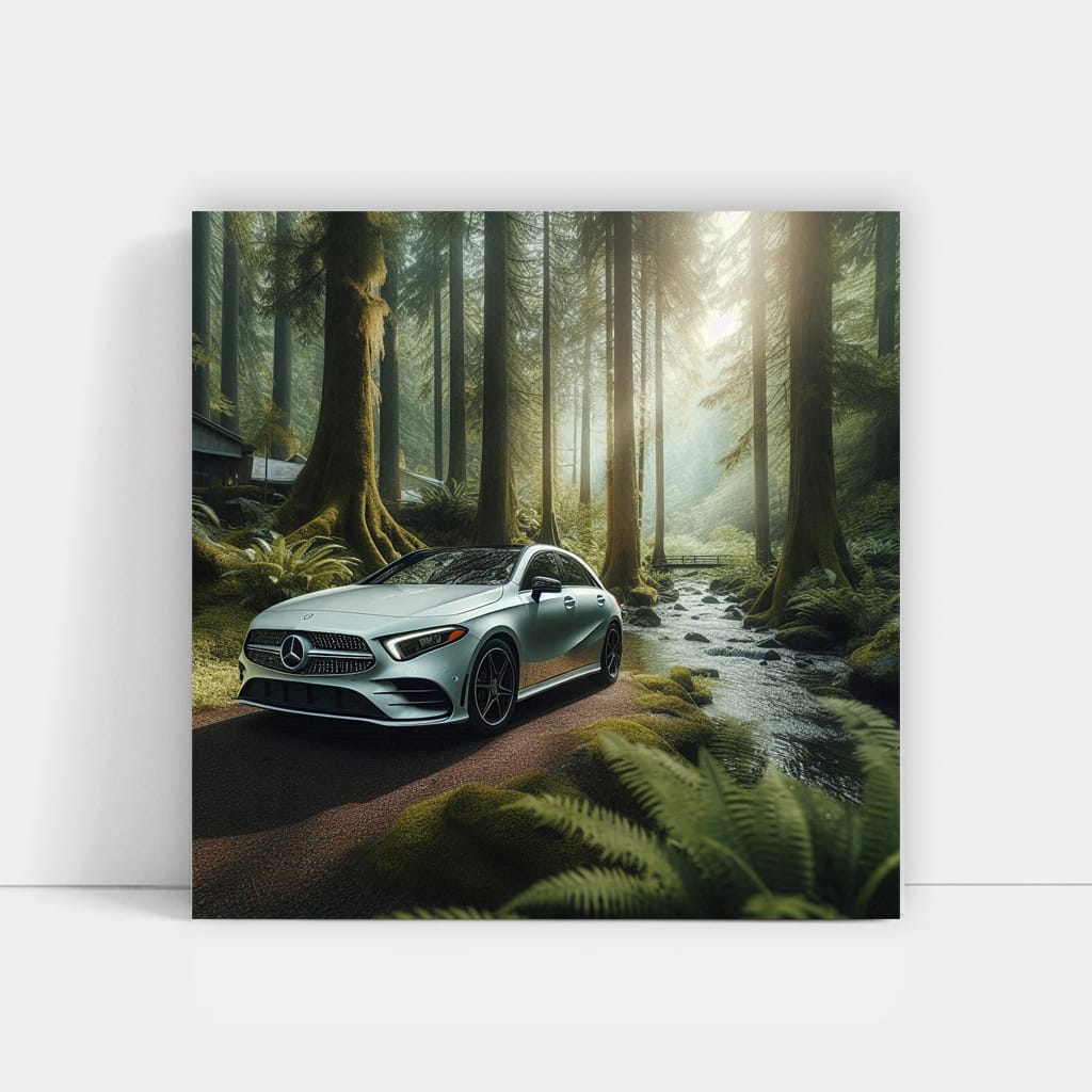 Mercedesbenz Aclass New Fore Wall Art