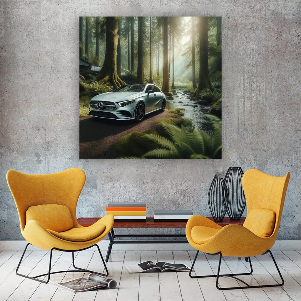 Mercedesbenz Aclass New Fore Wall Art