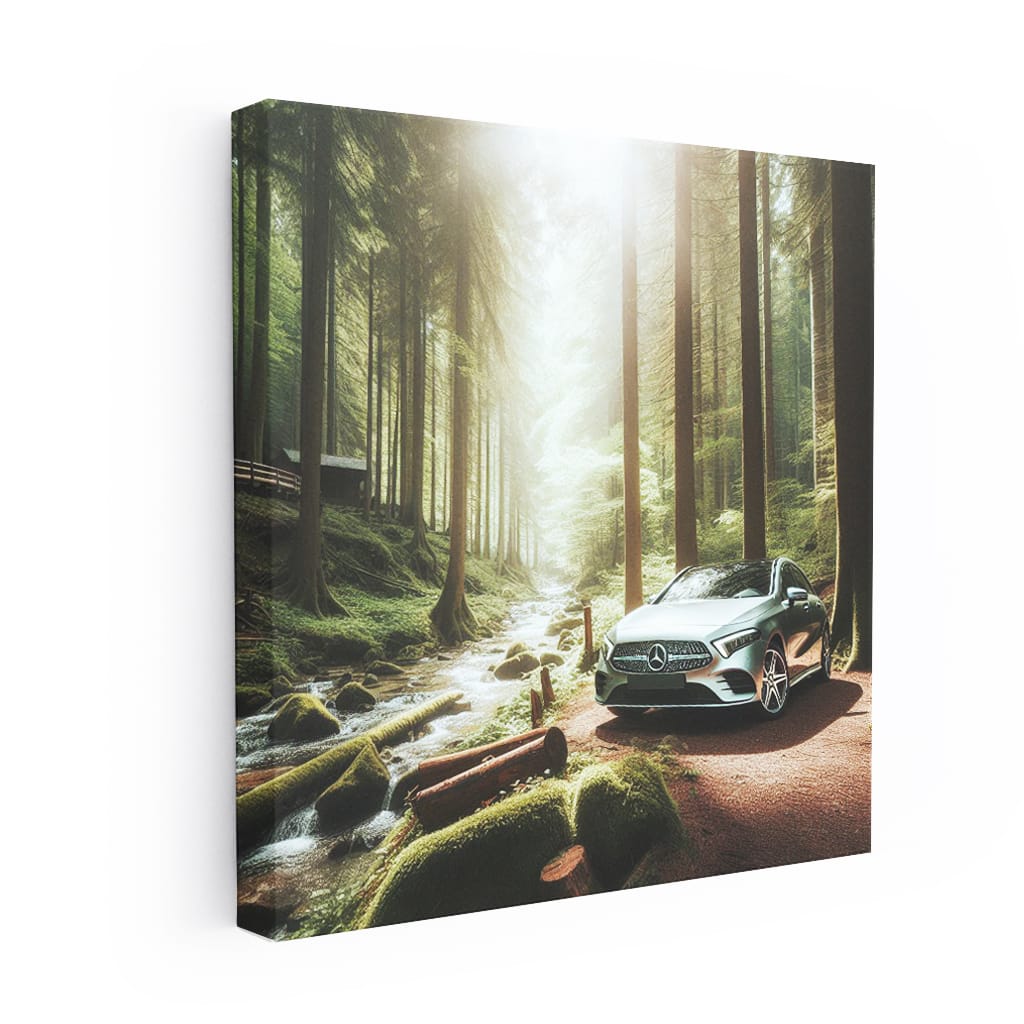 Mercedesbenz Aclass New Forest Wall Art