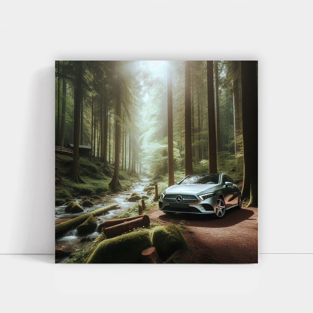 Mercedesbenz Aclass New Forest Wall Art