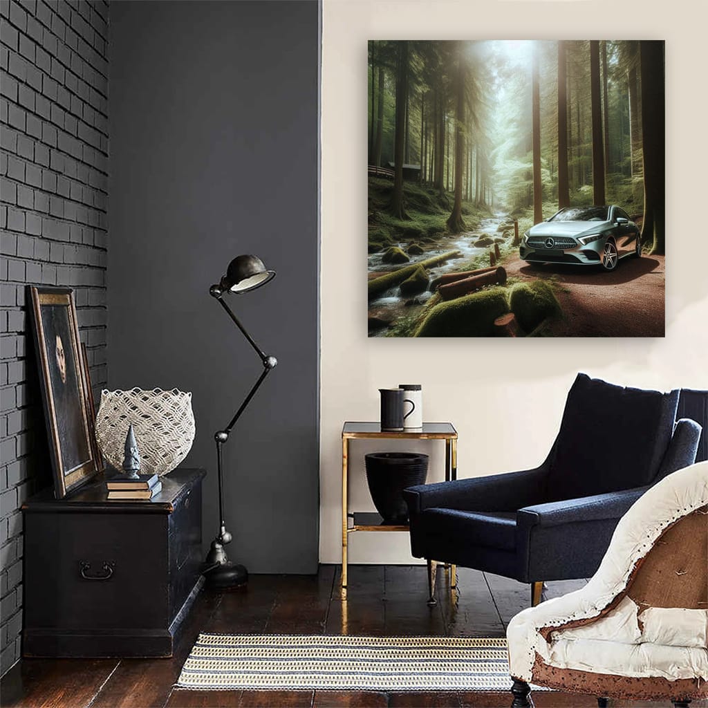 Mercedesbenz Aclass New Forest Wall Art