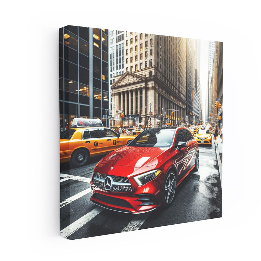 Mercedesbenz Aclass New Yo Wall Art