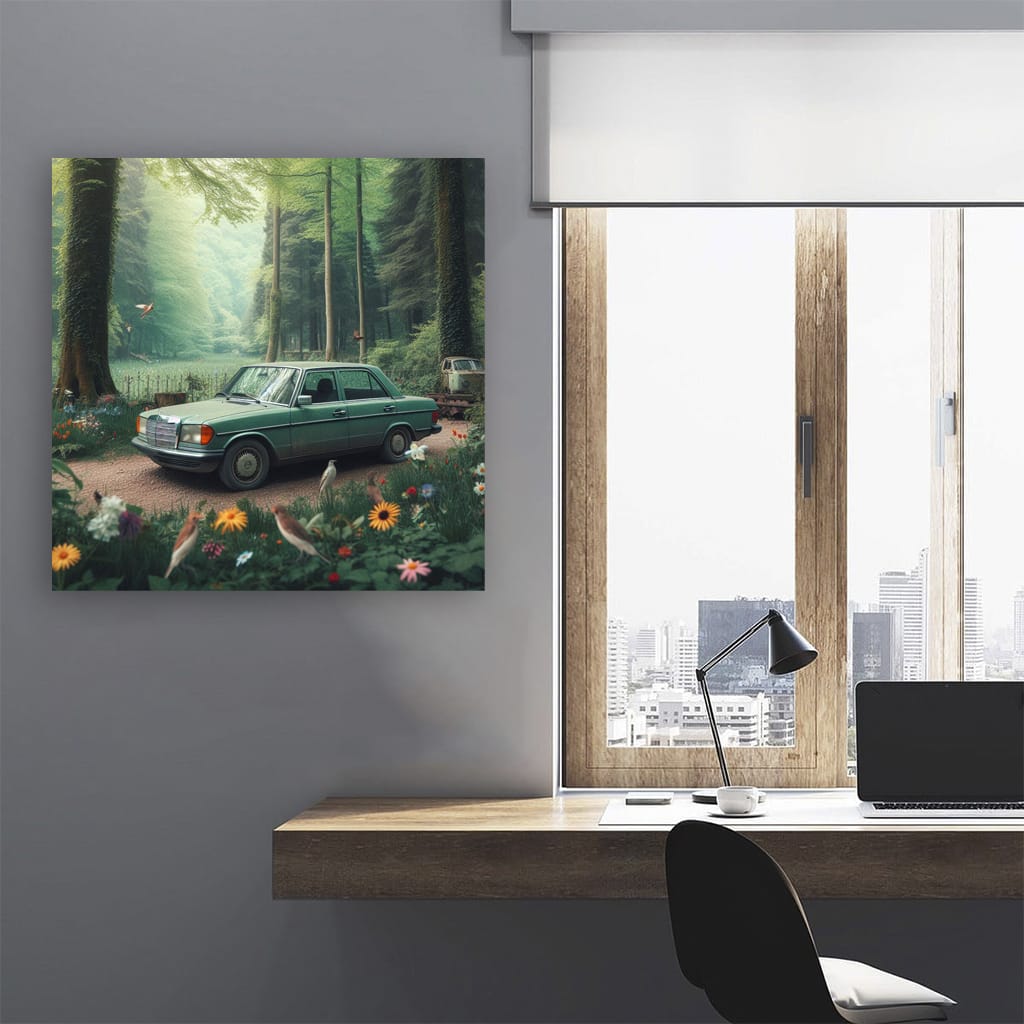 Mercedesbenz Aclass Old Natu Wall Art