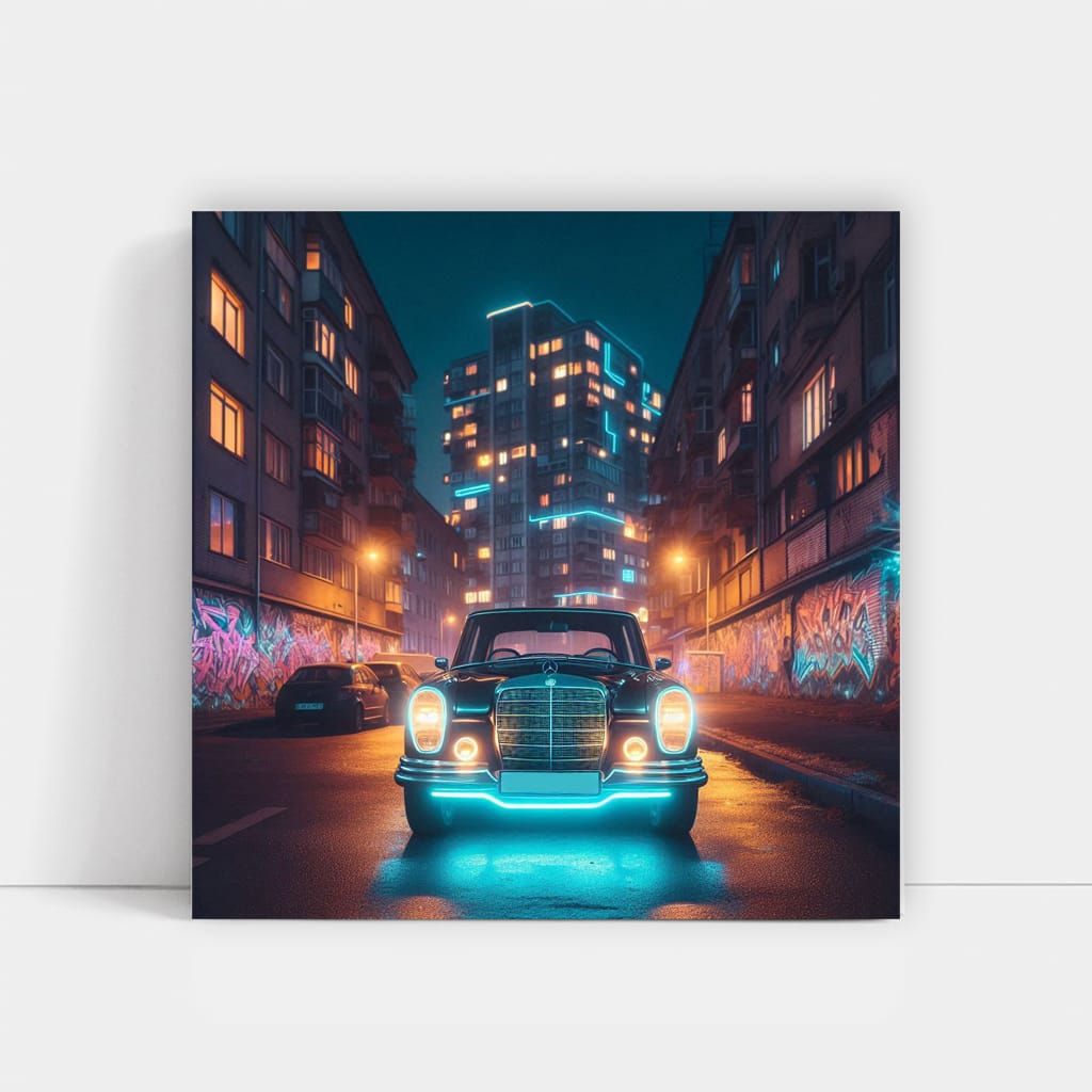 Vintage Mercedes-Benz A-Class Neon - Timeless Elegance