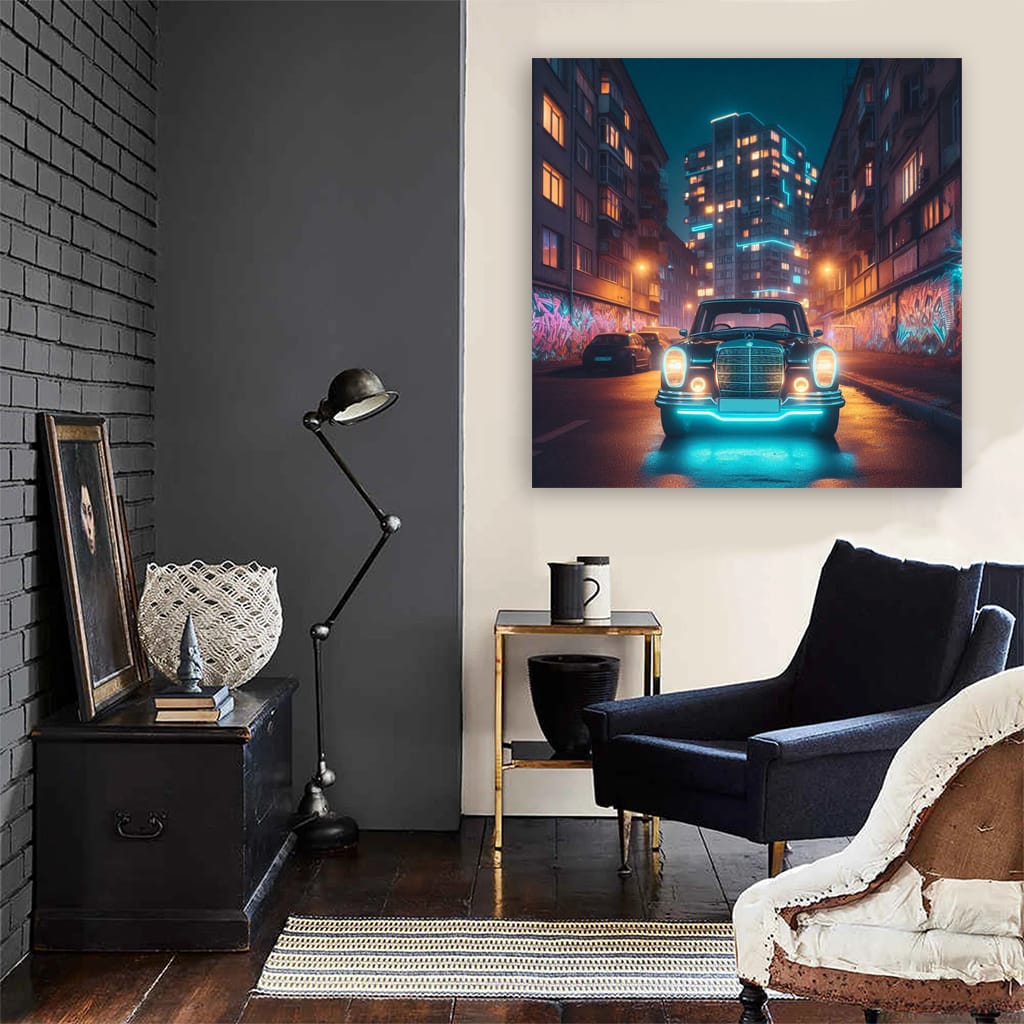 Vintage Mercedes-Benz A-Class Neon - Timeless Elegance