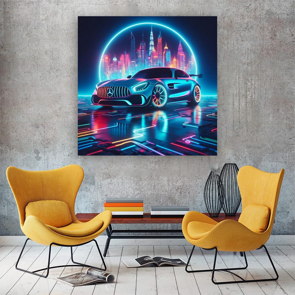 Mercedesbenz Amg Gt R Ne Wall Art