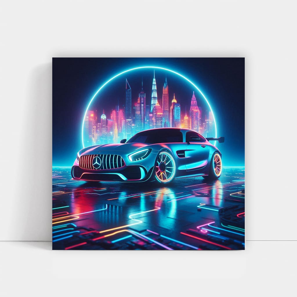 Mercedes-Benz AMG GT R Neon - Thrilling Power and Precision