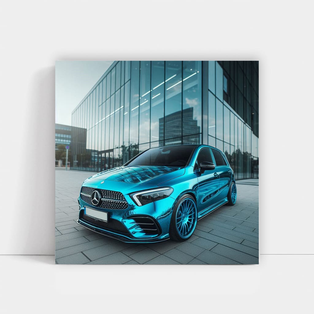 Mercedesbenz Bclass New Pai Wall Art