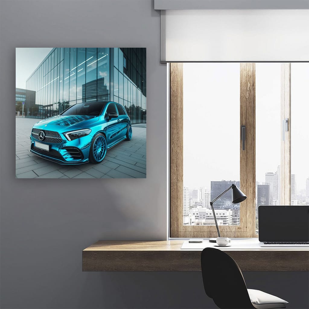 Mercedesbenz Bclass New Pai Wall Art