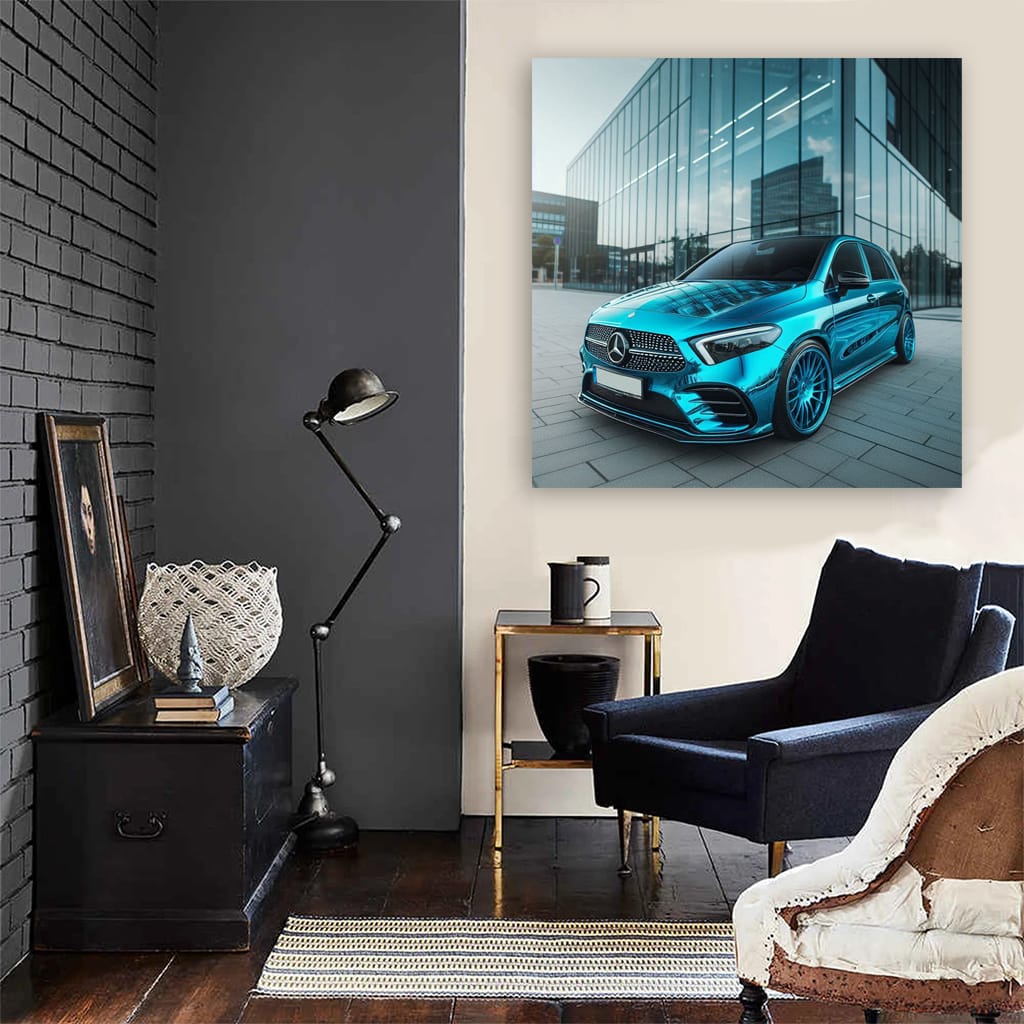 Mercedesbenz Bclass New Pai Wall Art