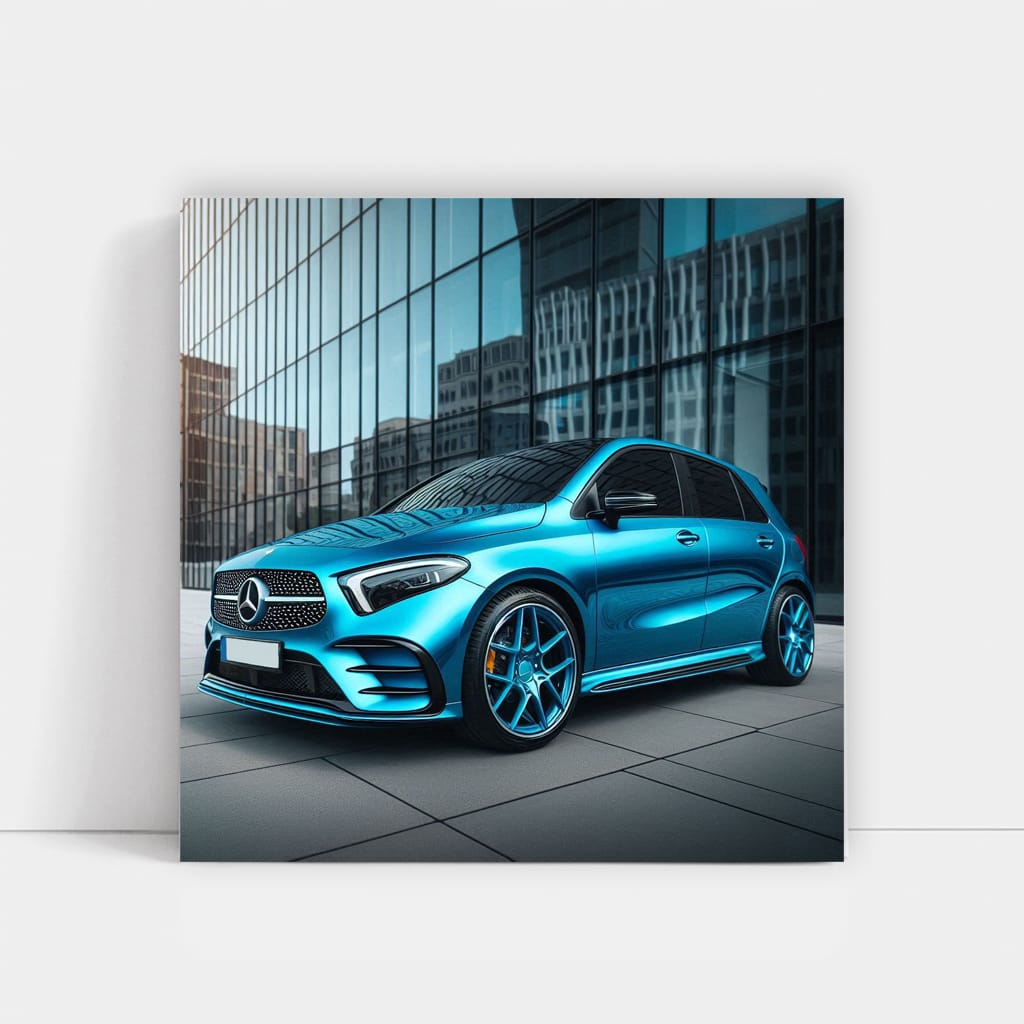 Mercedesbenz Bclass New Paint Wall Art