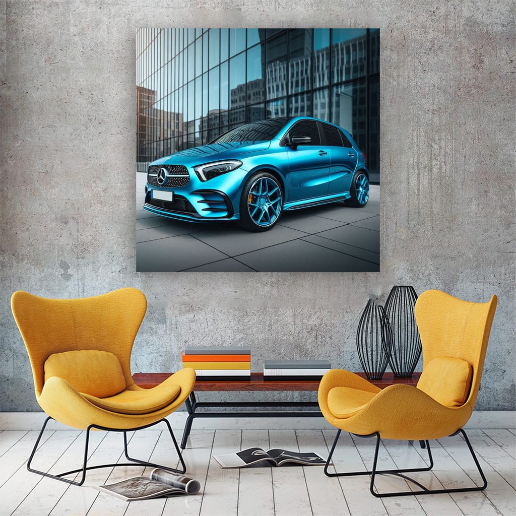 Mercedesbenz Bclass New Paint Wall Art