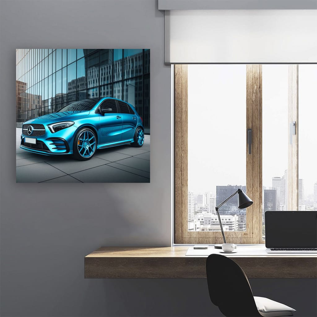 Mercedesbenz Bclass New Paint Wall Art