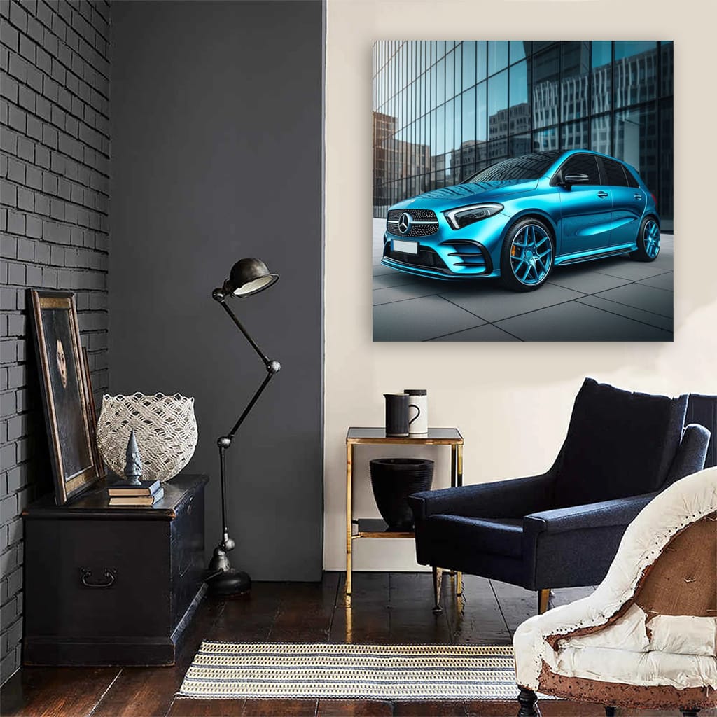 Mercedesbenz Bclass New Paint Wall Art