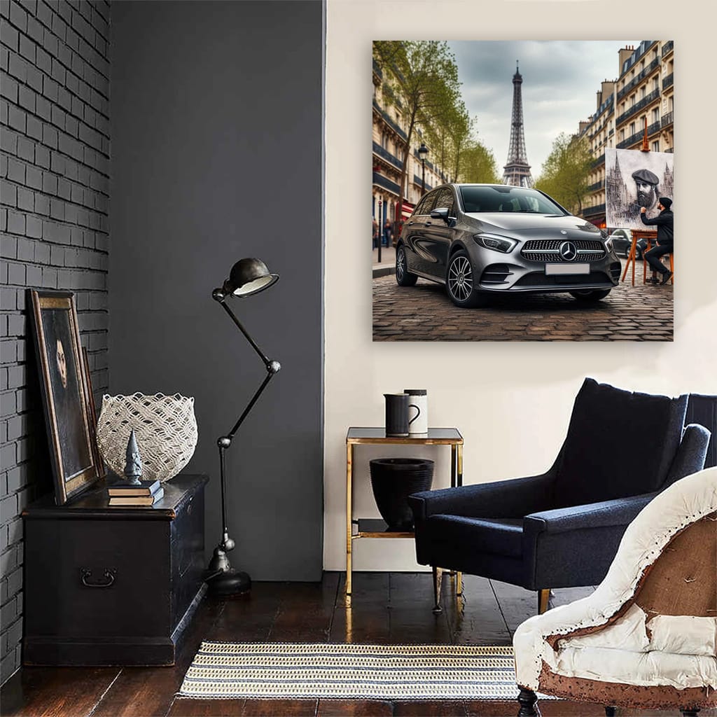 Mercedesbenz Bclass New Paris Wall Art