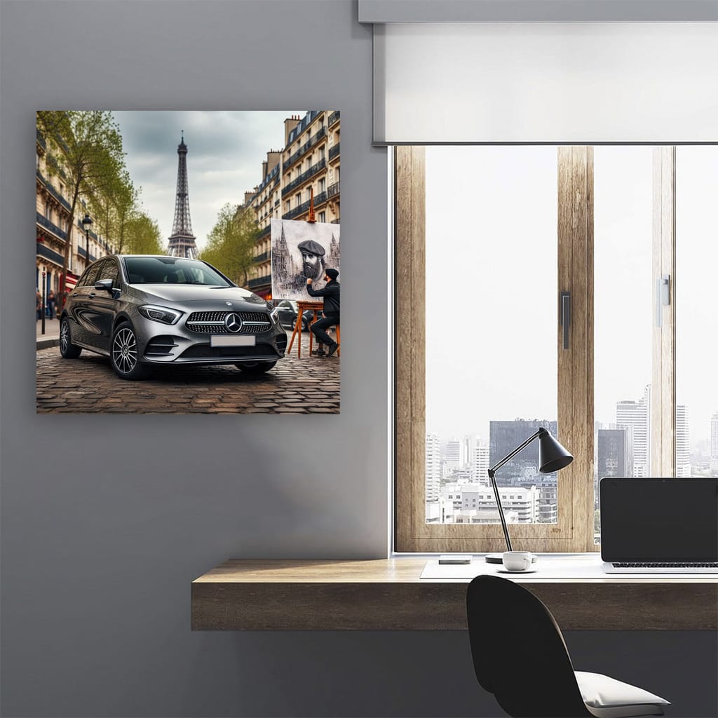 Mercedesbenz Bclass New Paris Wall Art