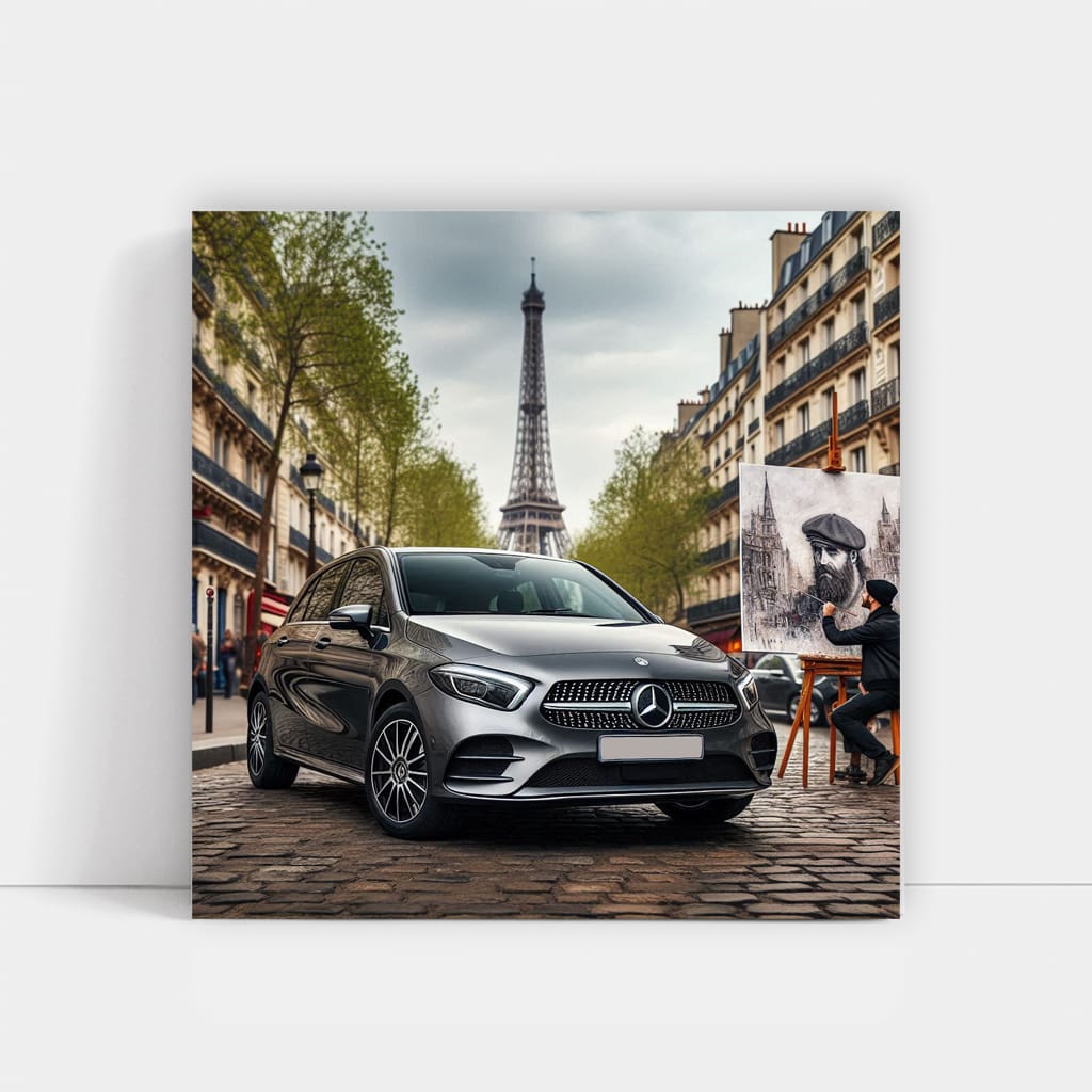 Mercedesbenz Bclass New Paris Wall Art