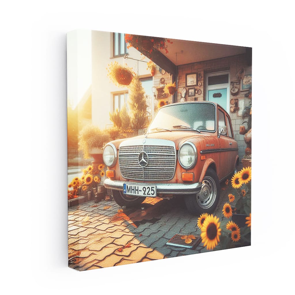 Mercedesbenz Bclass Old Sunny Weath Wall Art