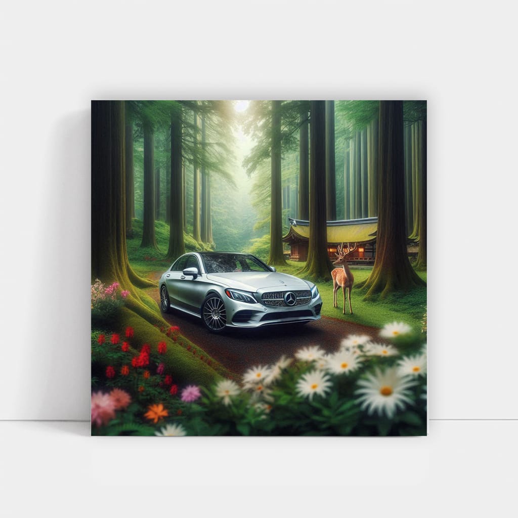 Mercedesbenz Cclass New Natu Wall Art