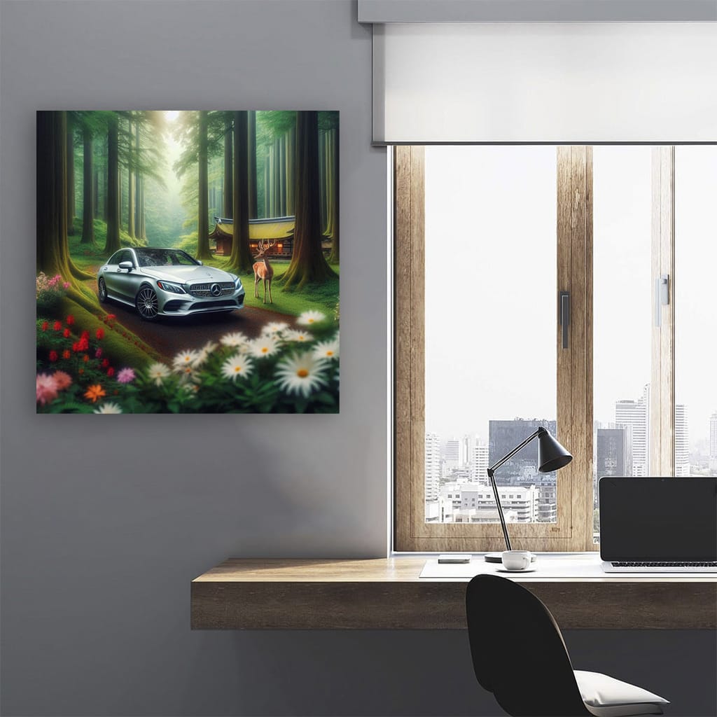 Mercedesbenz Cclass New Natu Wall Art