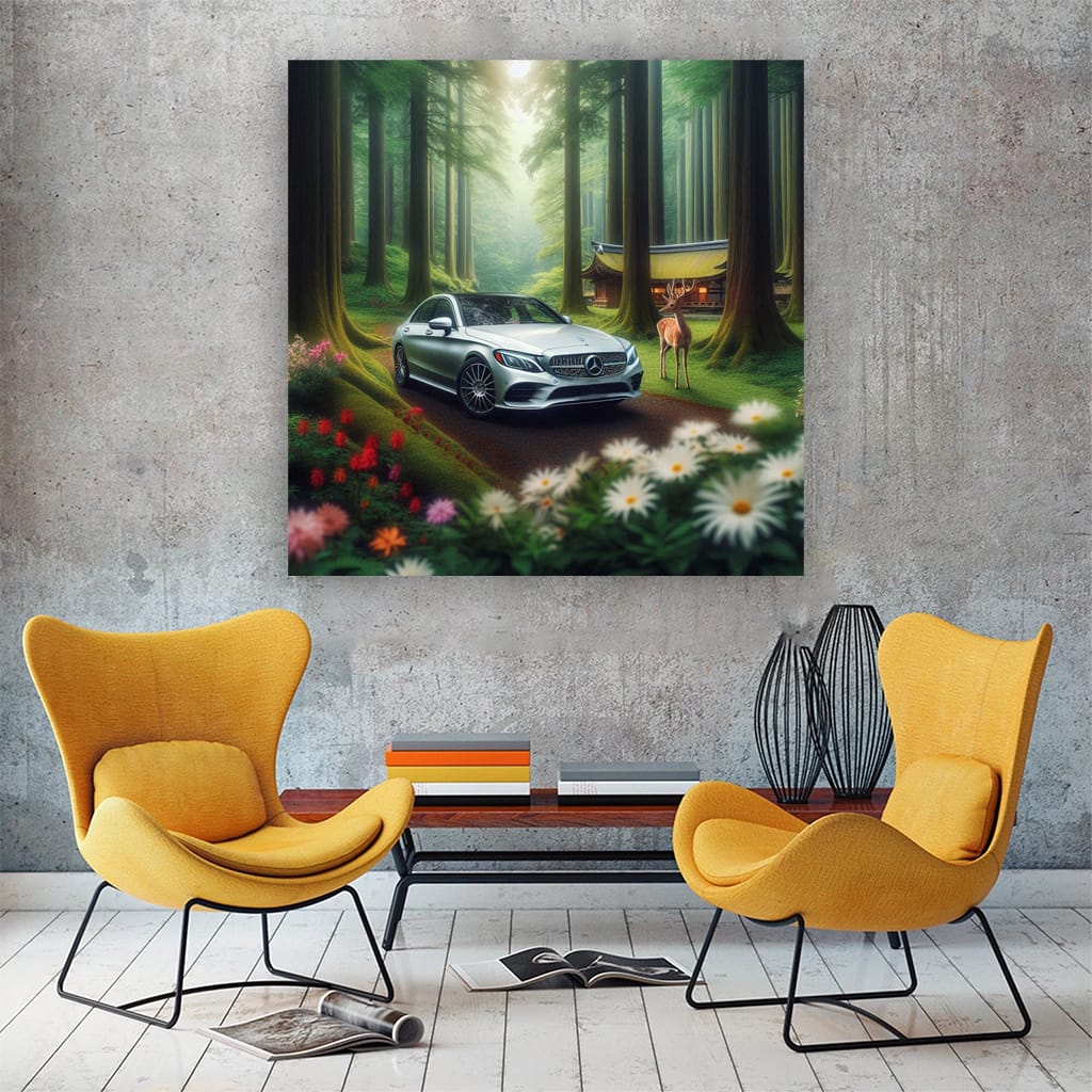 Mercedesbenz Cclass New Natu Wall Art