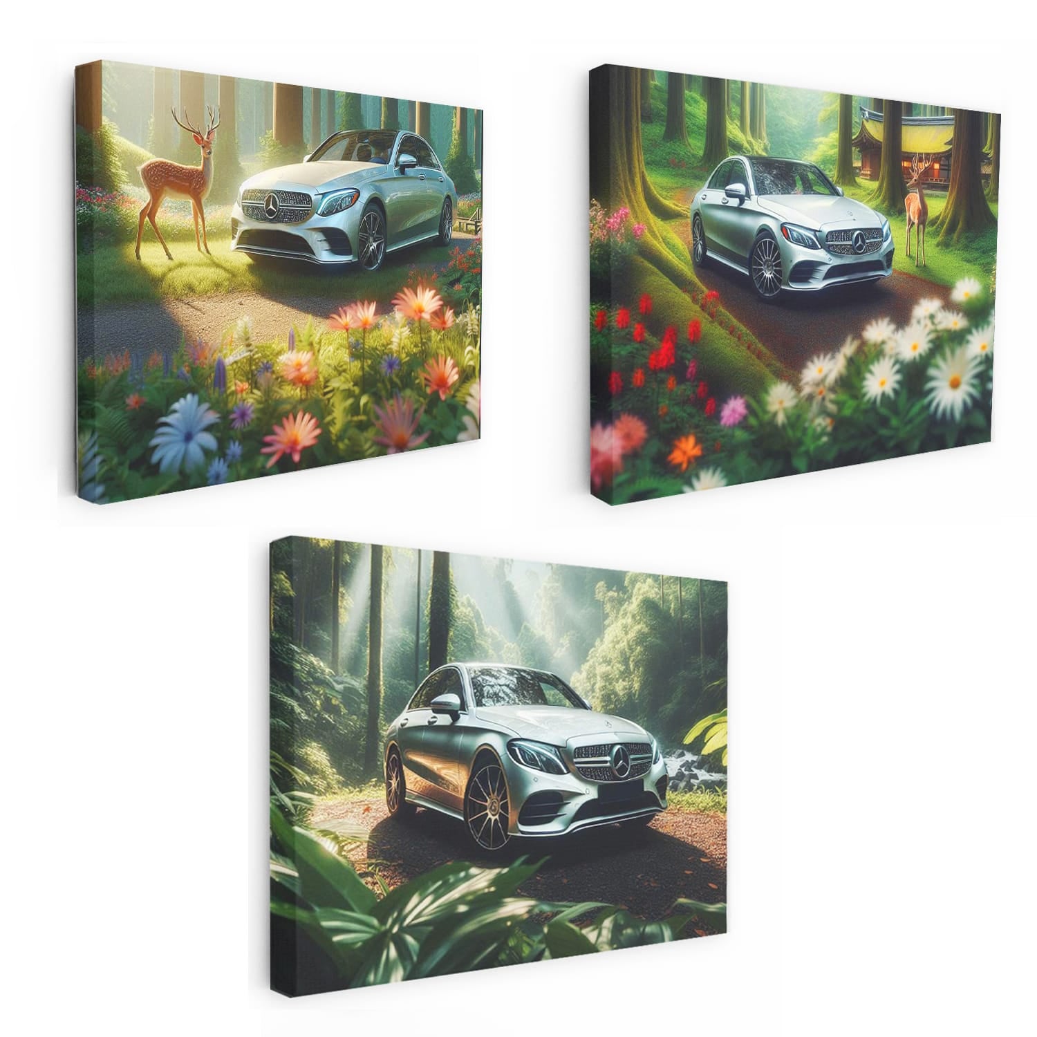 Mercedes-benz C-class New Nature Set of 3