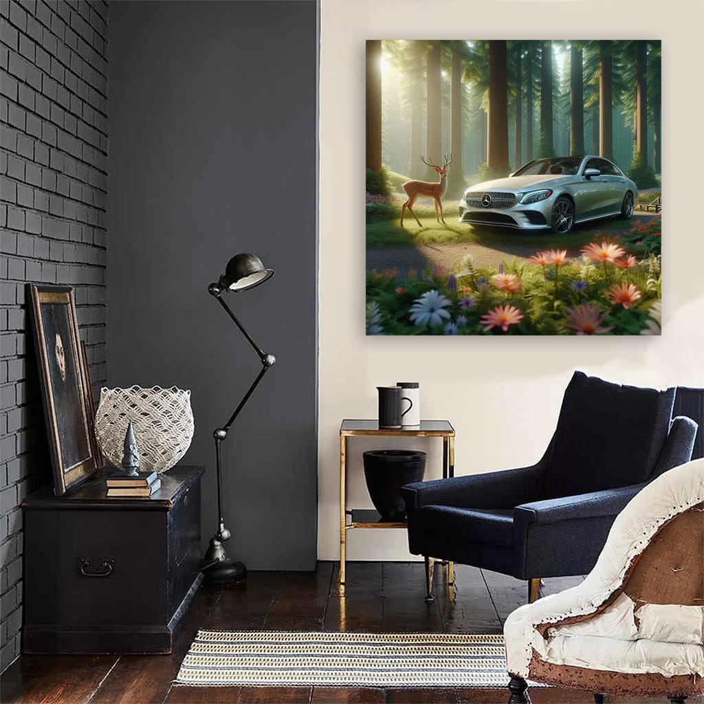 Mercedesbenz Cclass New Nature Wall Art