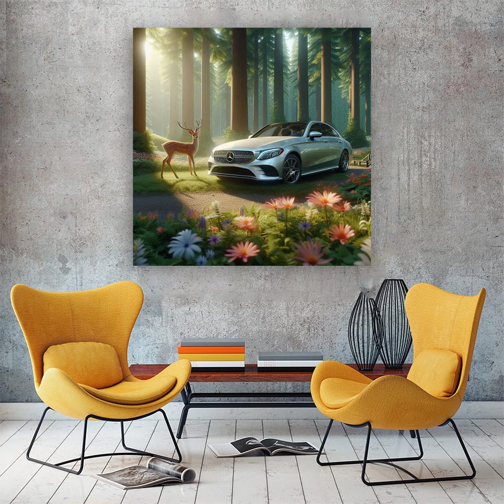 Mercedesbenz Cclass New Nature Wall Art