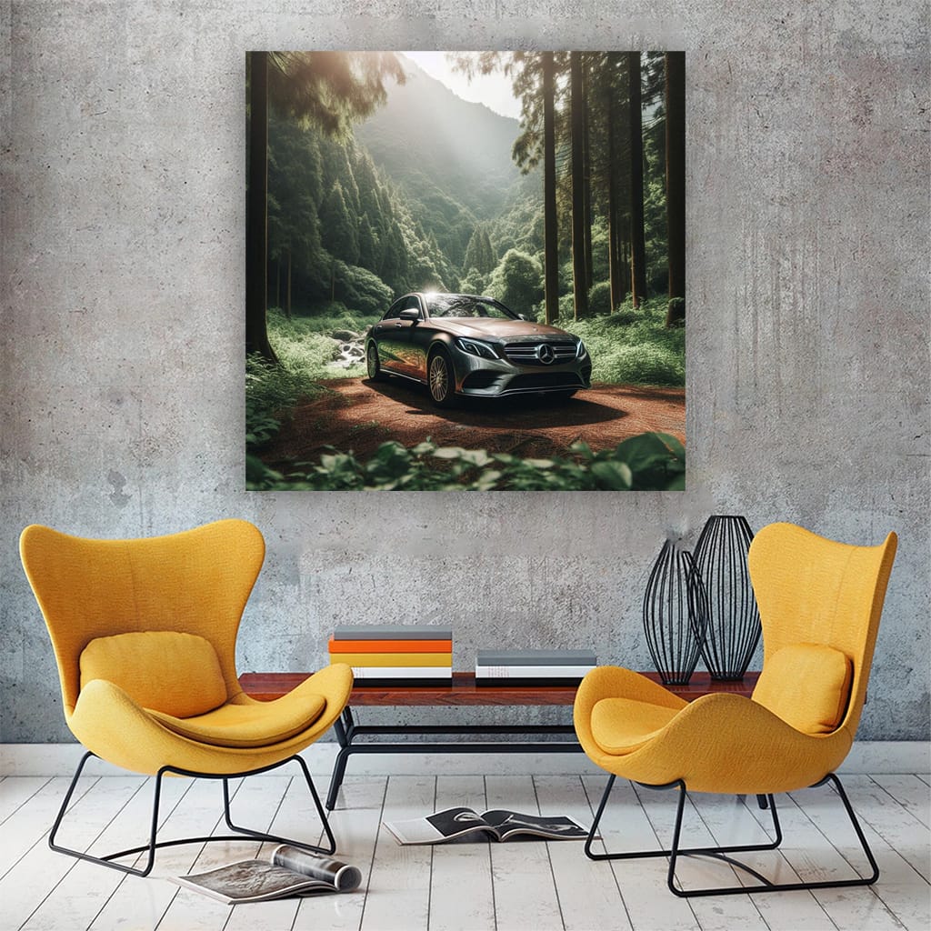 Mercedesbenz Cclass New Vall Wall Art