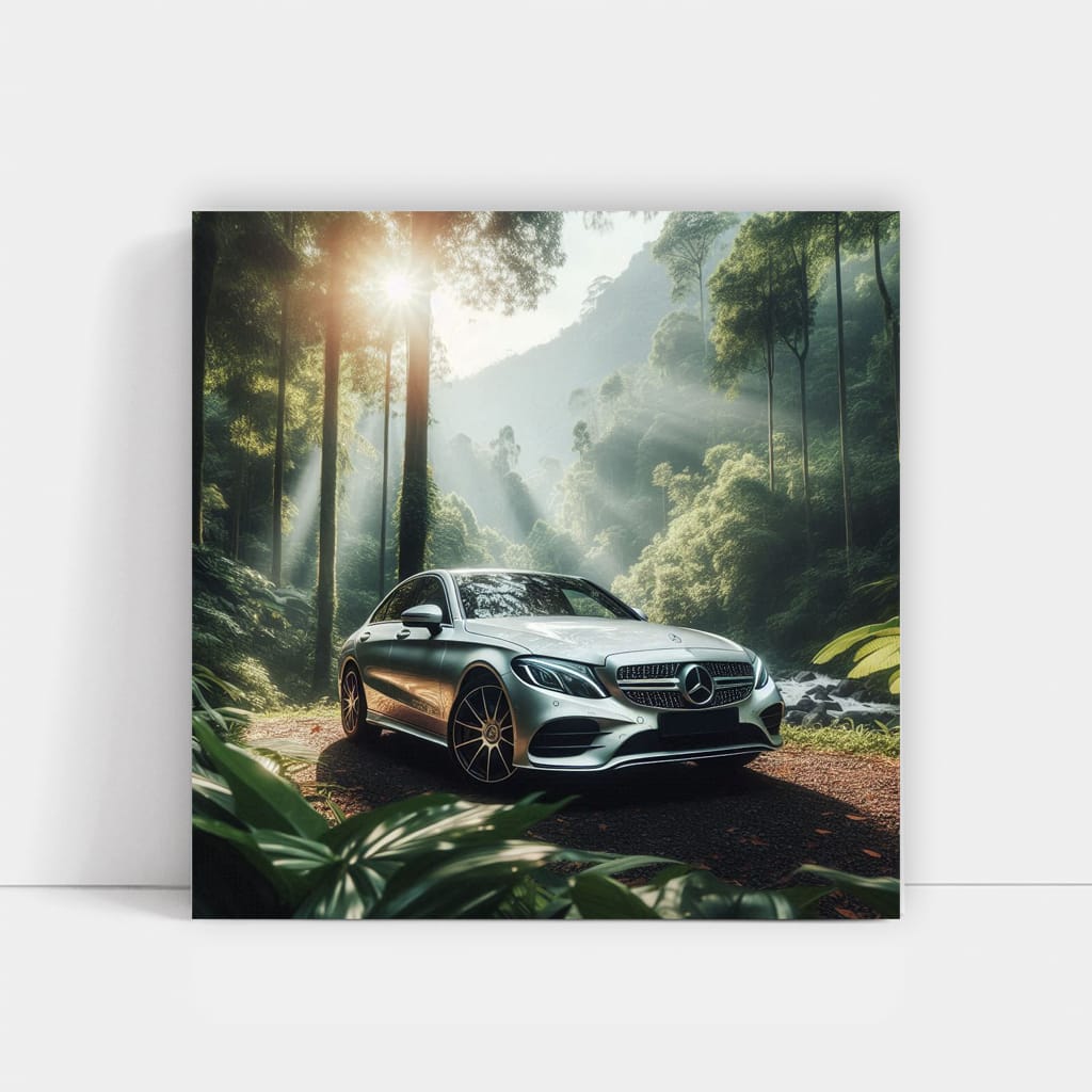 Mercedesbenz Cclass New Valley Wall Art