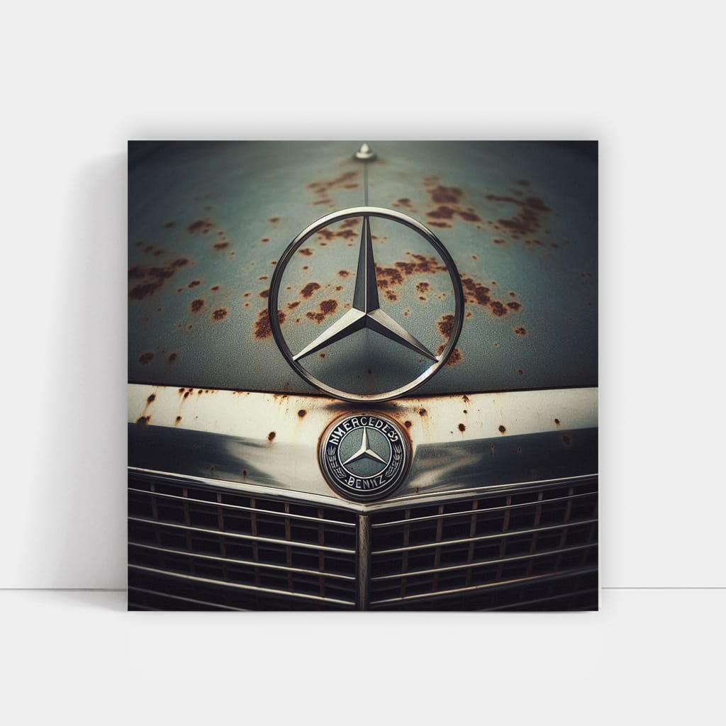 Mercedes-Benz C-Class Old Model with Hood Up - Timeless Elegance