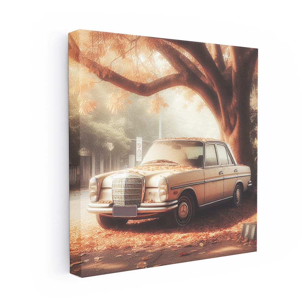 Mercedesbenz Cclass Old Pai Wall Art