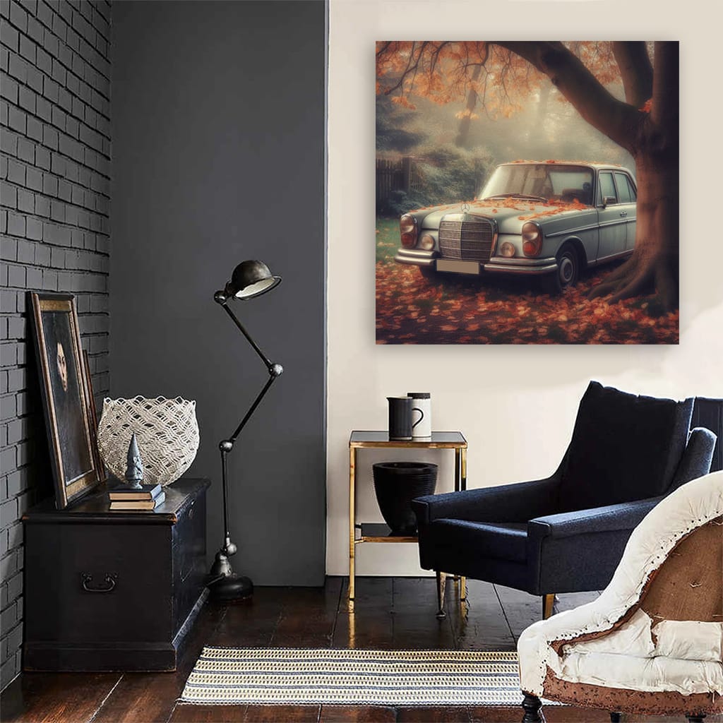 Vintage Mercedes-Benz C-Class with Distinctive Old Paint - Classic Elegance
