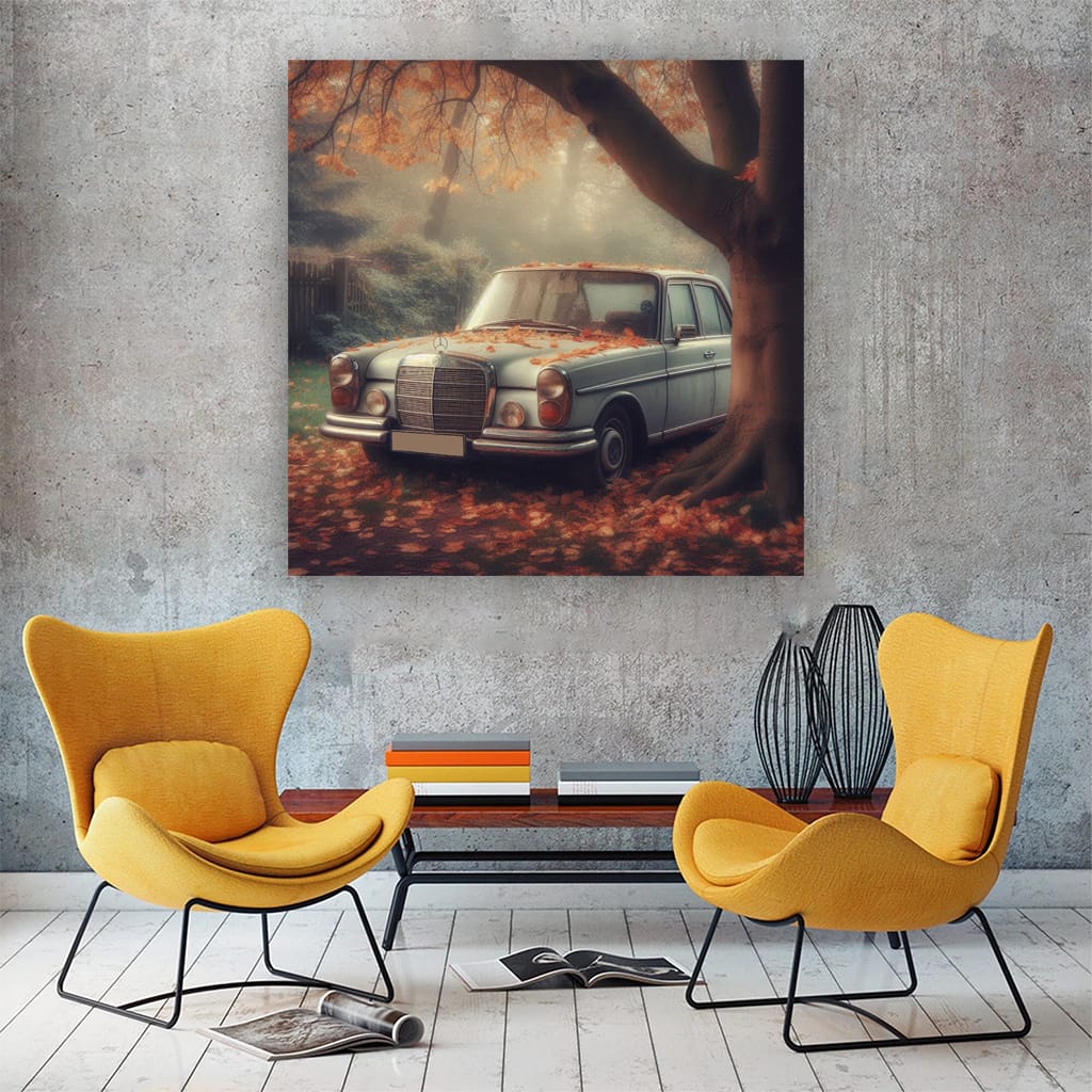 Vintage Mercedes-Benz C-Class with Distinctive Old Paint - Classic Elegance