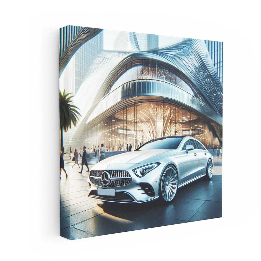 Mercedesbenz Cls Building Wall Art