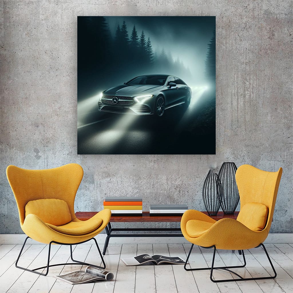 Mercedesbenz Cls F Wall Art